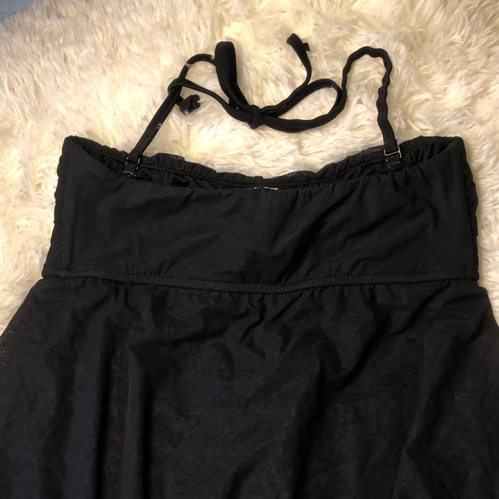 VENUS. Classic Bandeau Tankini - Black Beauty NWOT 12 - Picture 11 of 16